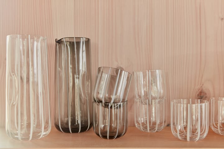 Mizu drinkglas 2-pack - Grey-white - OYOY
