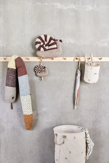 Moira opbergmand small Ø18x22 cm 2-delig - Multi - OYOY