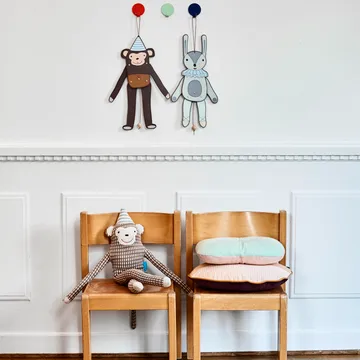 Mr. Nelsson knuffel - bruin-beige - OYOY