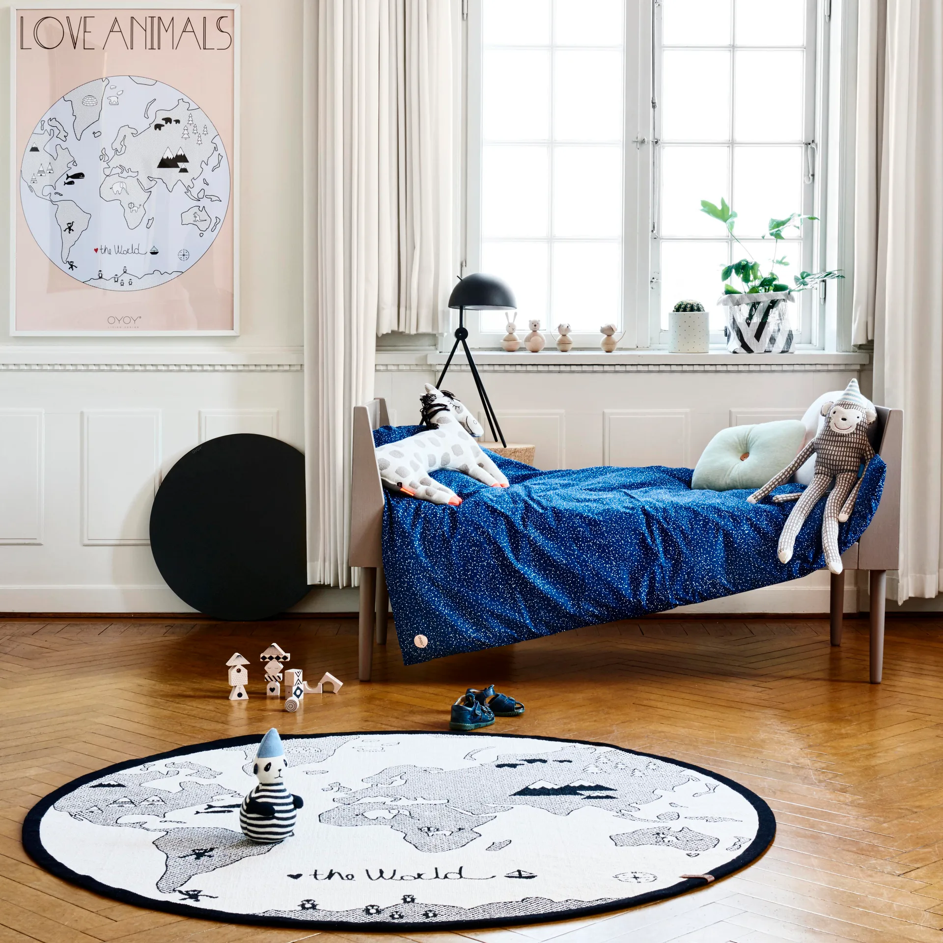 Mr. Nelsson knuffel, bruin-beige OYOY