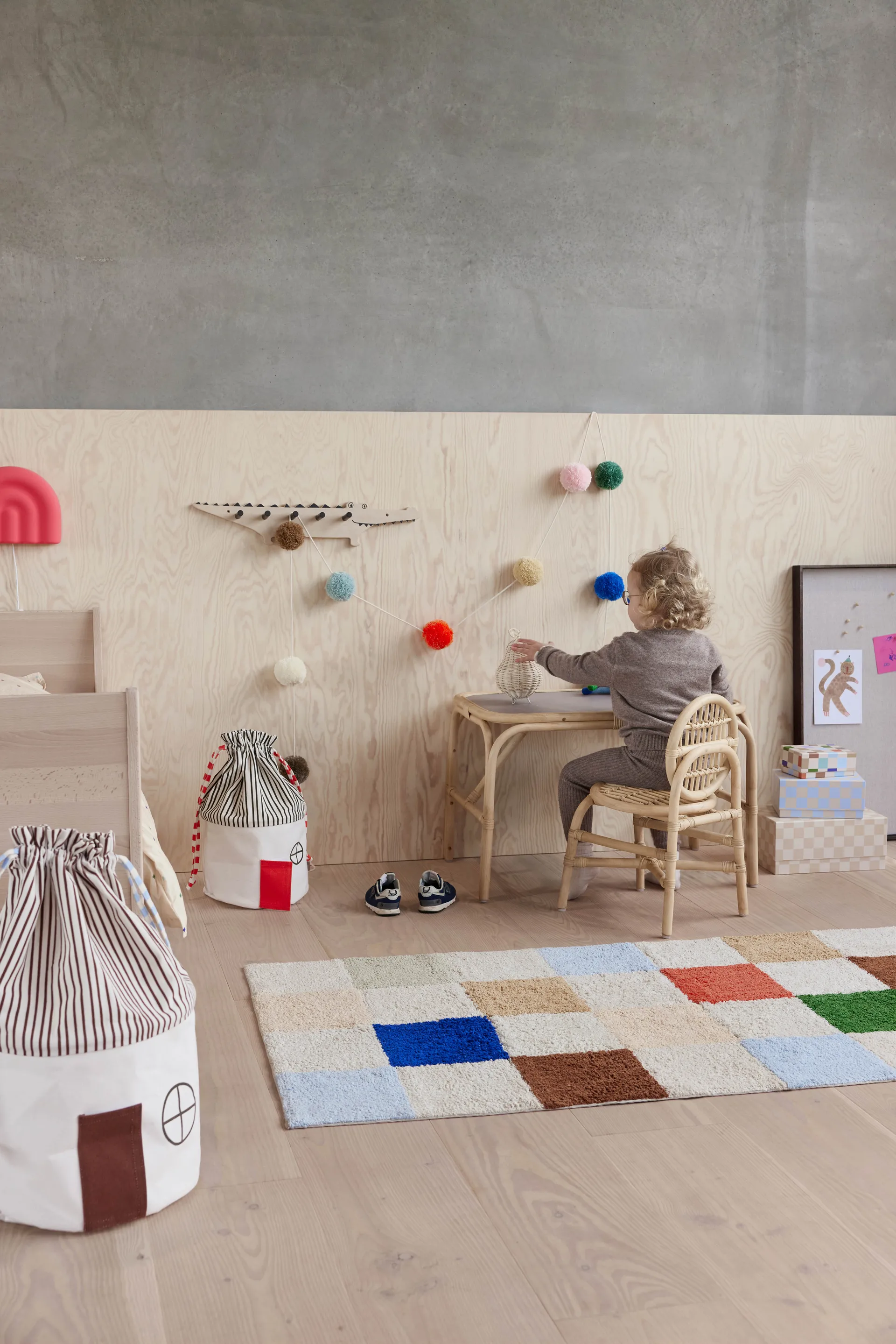 Nana mini tafel, Nature OYOY