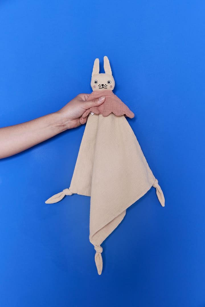 Ninka Rabbit knuffeldoekje 40x40 cm, Beige OYOY