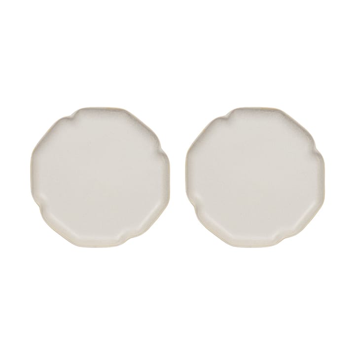 Nori dessertbord 13x15 cm 2-pack - Mellow - OYOY