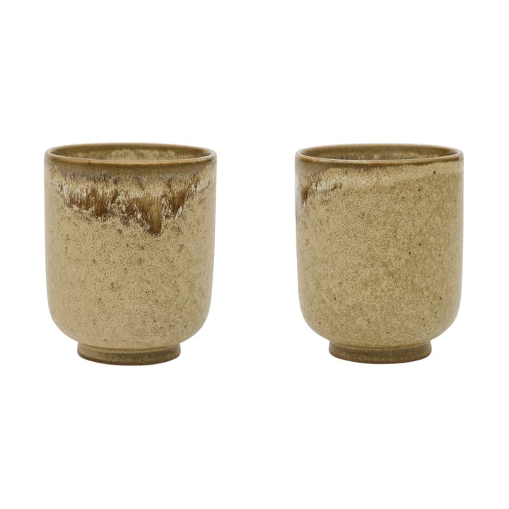 Nori kop 2-pack - Latte - OYOY