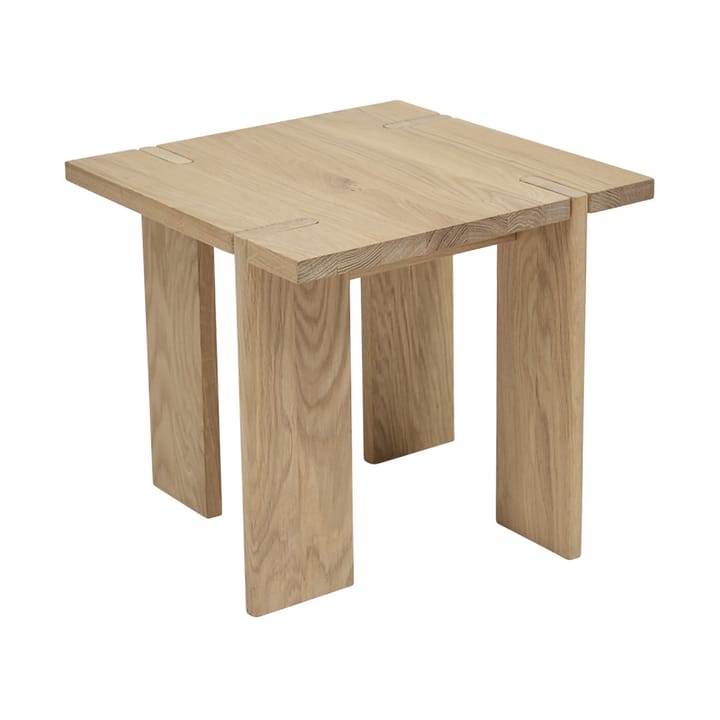 OY Square bijzettafel laag 36x40x40 cm - Nature - OYOY