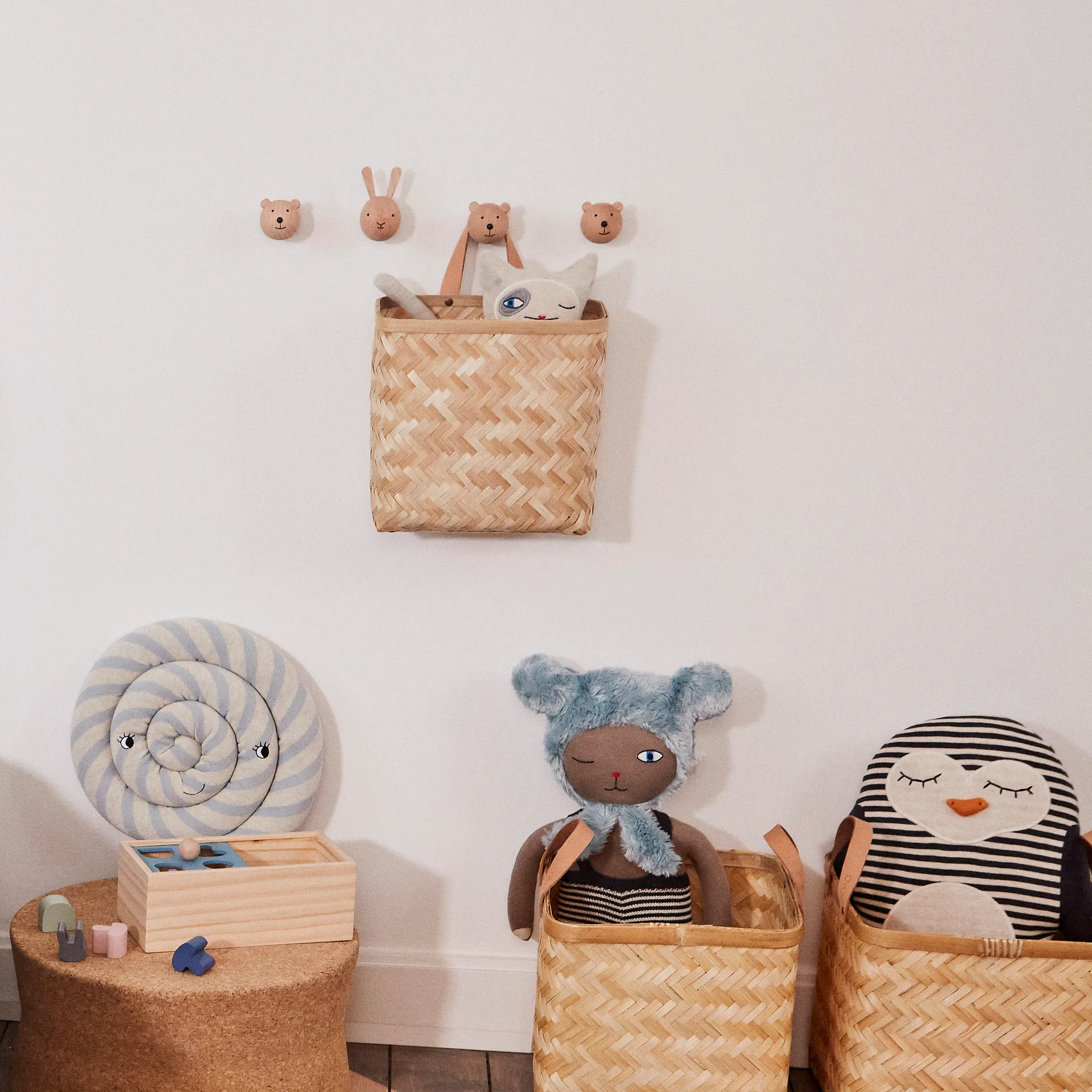 OYOY Mini muurhaak, Konijn OYOY