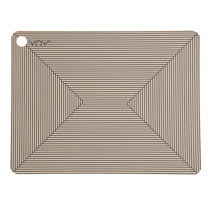 Oyoy placemats met print 2-pack, Clay OYOY