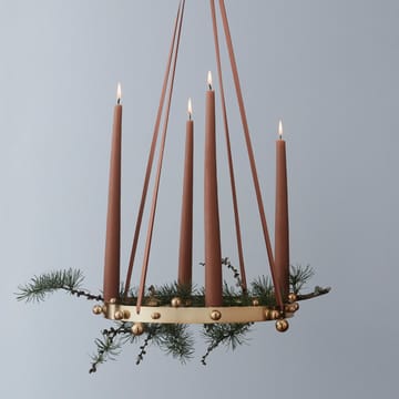 Pearl adventskandelaar - Messing - OYOY