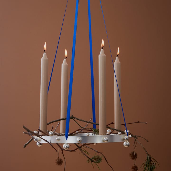 Pearl adventskandelaar, Zilver OYOY