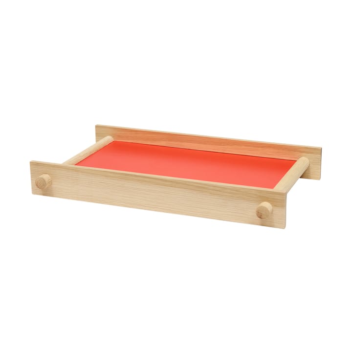 Pieni dienblad small 23,5x36,5 cm - Cherry red - OYOY