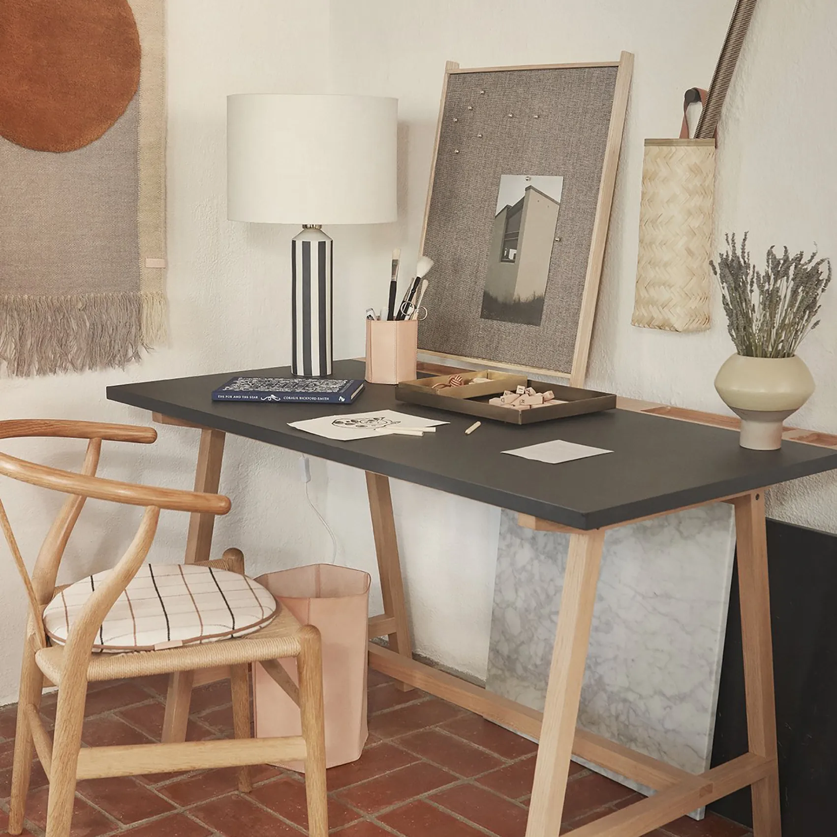 Pin haak 2-pack, Bruin OYOY