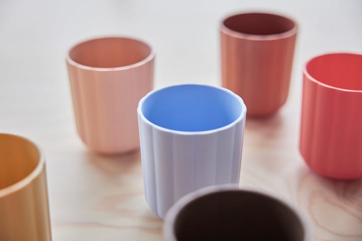 Pullo beker 2-pack, Caramel-ice blue OYOY