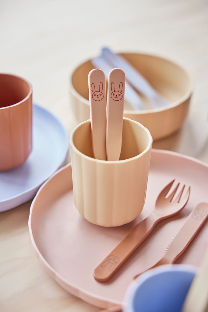 Pullo kinderbestekset, Apricot OYOY