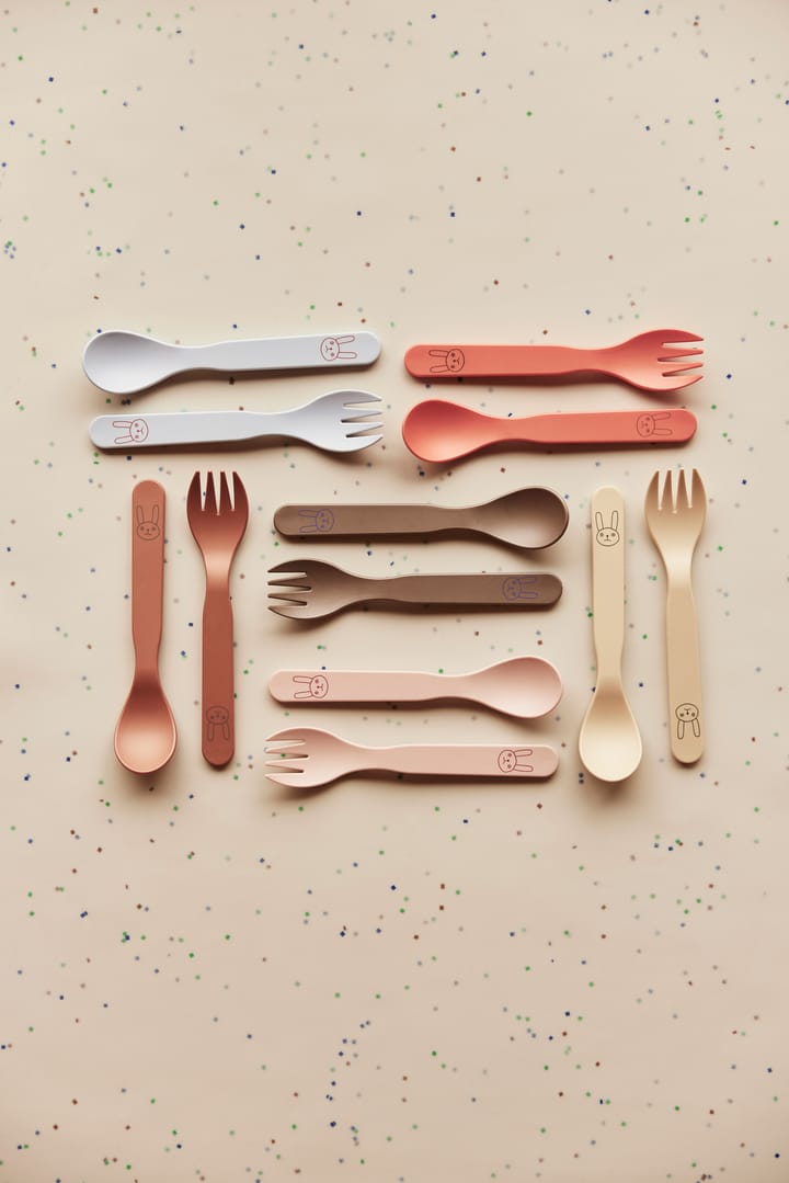 Pullo kinderbestekset, Apricot OYOY