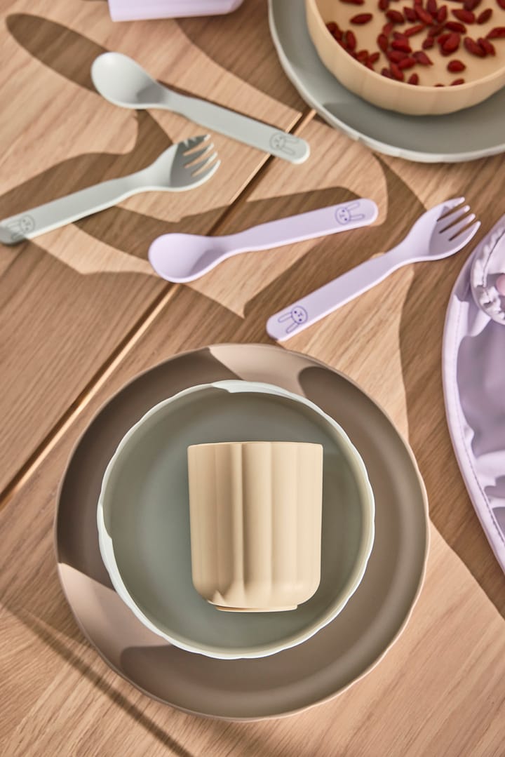 Pullo servisset 3-delig, Pale Mint-vanilla-taupe OYOY