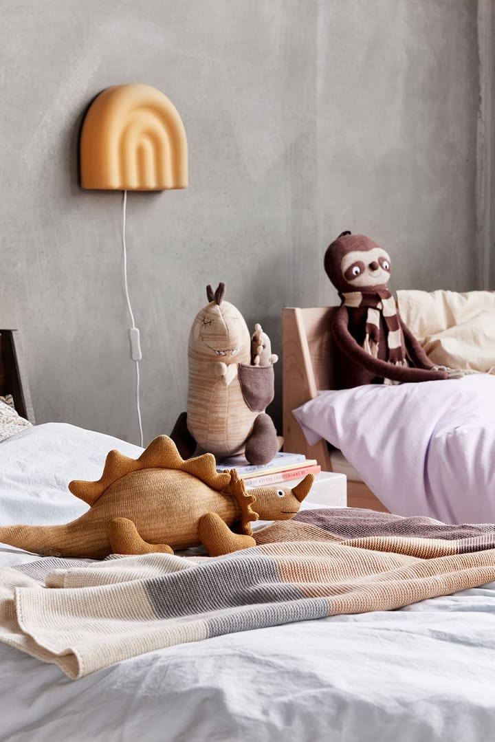 Rainbow wandlamp, Light rubber OYOY