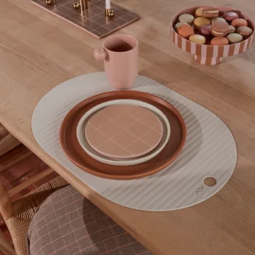 Ribbo placemat 2-pack - Off white - OYOY