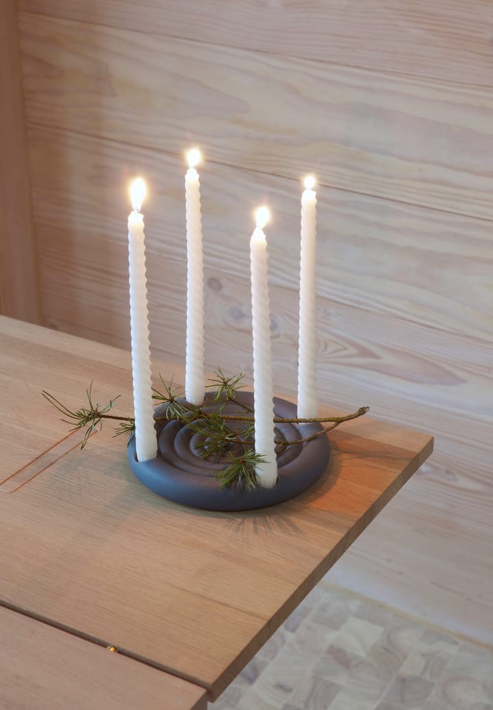 Savi adventskandelaar Ø24,5 cm, Midnight Blue OYOY