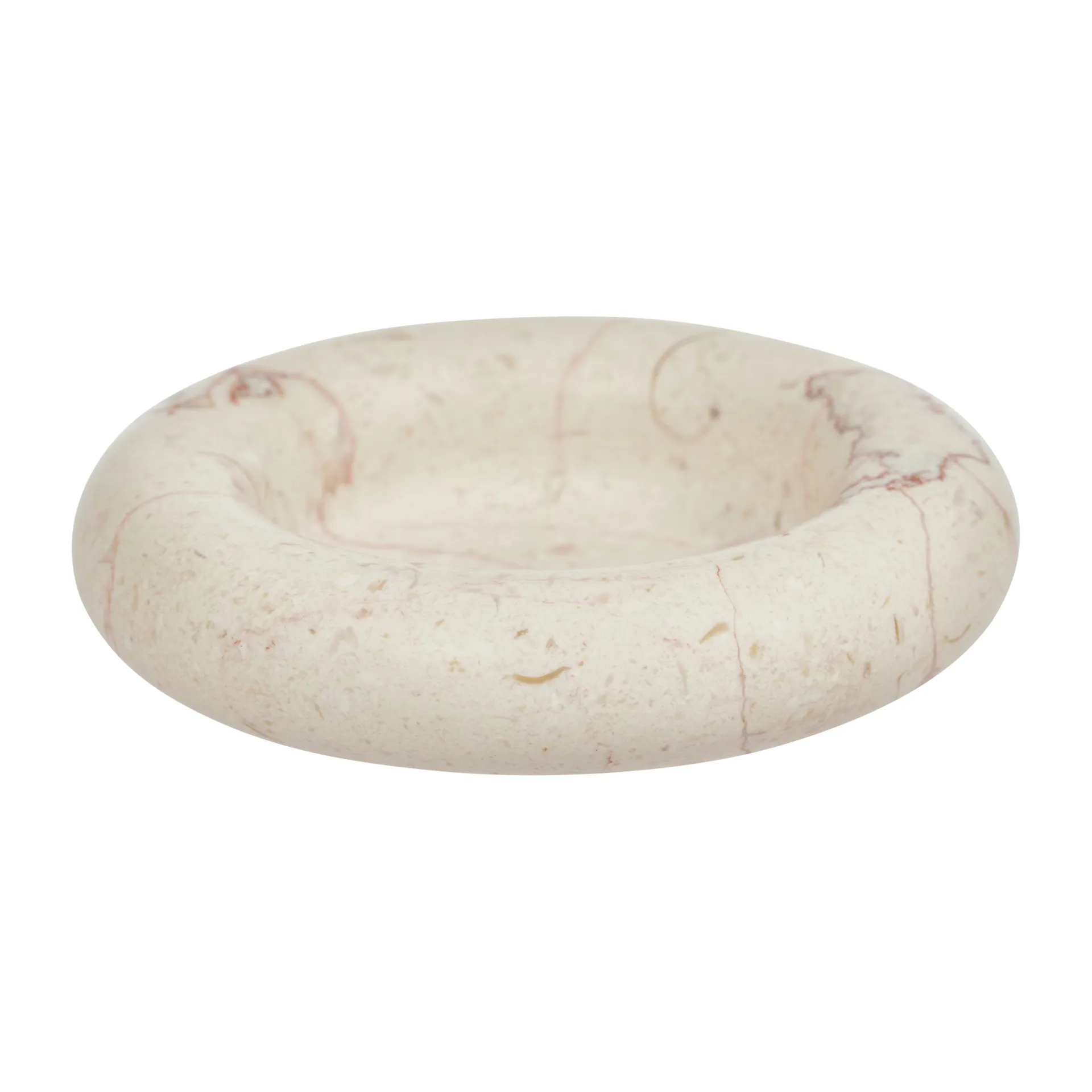 Savi marmer kaarsenhouder Ø13,8 cm, Offwhite OYOY
