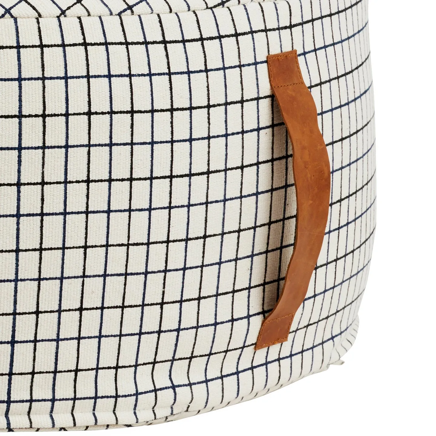 Sit on me poef, rond - wit OYOY