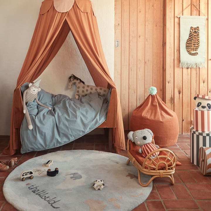 The world kindervloerkleed Ø120 cm, Multi OYOY