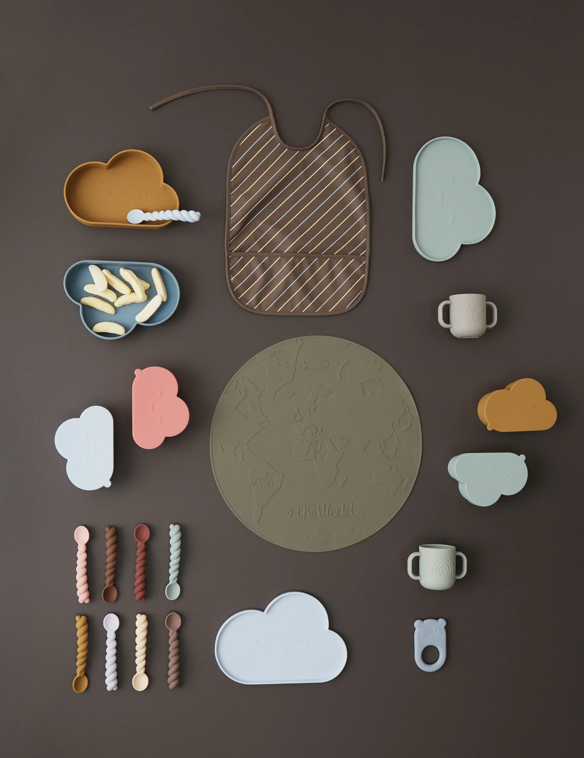 The world placemat, Olive OYOY