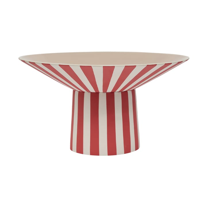 Toppu centerpiece hoog 17xØ30 cm - Red-peach - OYOY