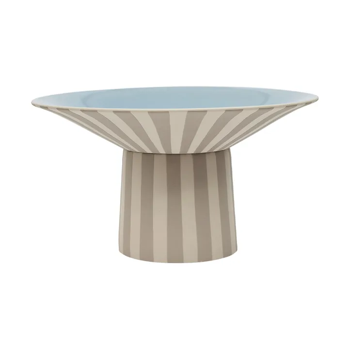Toppu centerpiece hoog Ø30x17 cm - Clay-Ice blue - OYOY