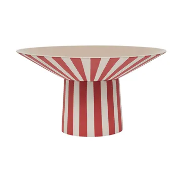 Toppu centerpiece hoog Ø30x17 cm - Red-peach - OYOY