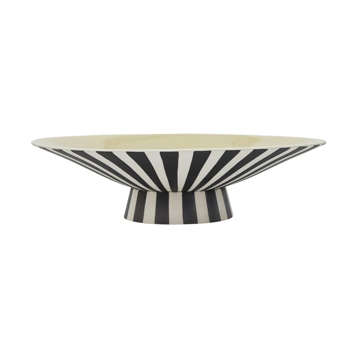 Toppu centerpiece laag 10,5xØ39 cm - Vanilla-black-white - OYOY