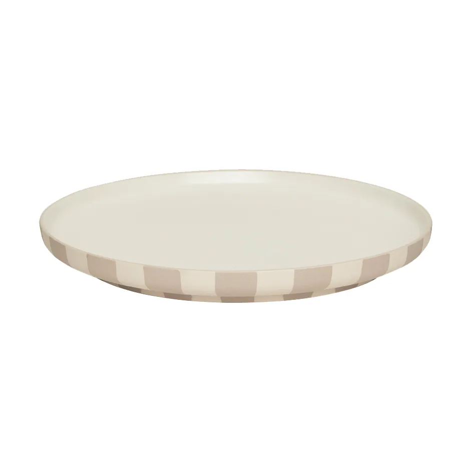 OYOY Toppu dinerbord o26,5 cm Clay | Scandinavisch Interieur | Dinerborden | Beige