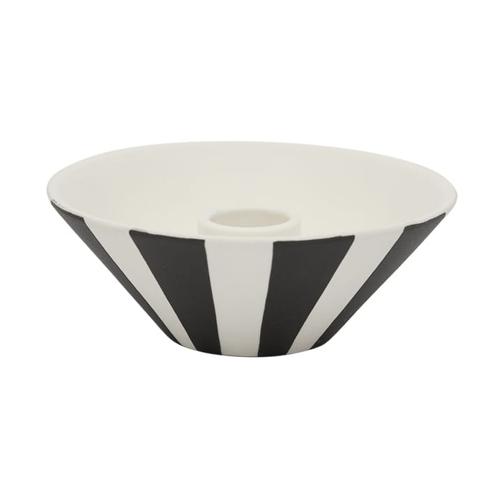 Toppu kandelaar laag 4 cm - White-black - OYOY