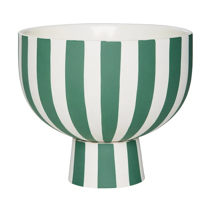 Toppu kom Ø15 cm, Green OYOY