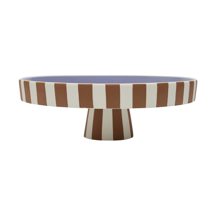 Toppu serveerschotel groot Ø27 cm - Caramel-lavender - OYOY