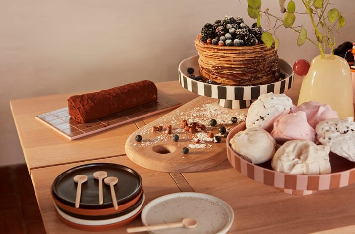 Toppu serveerschotel groot Ø27 cm, Caramel-rose OYOY