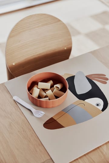 Toucan placemat - Clay - OYOY