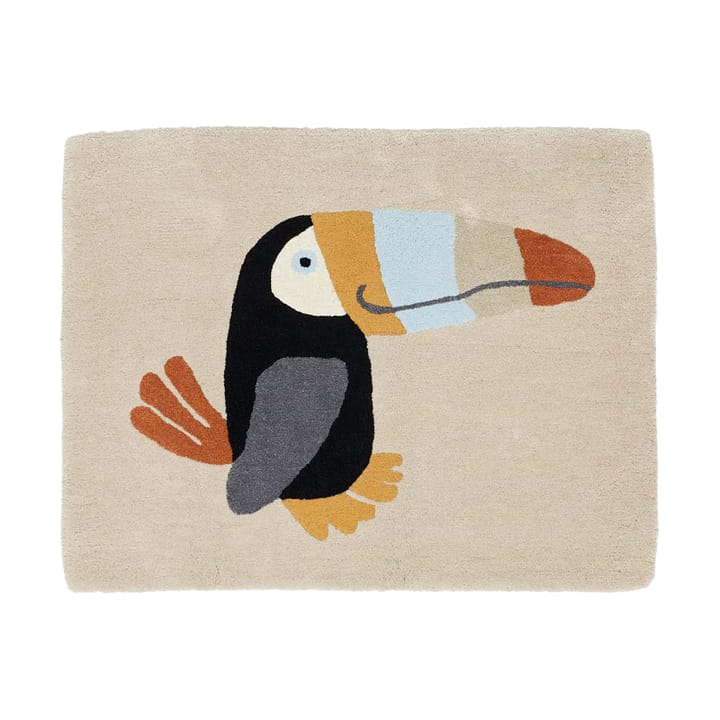 Toucan vloerkleed 70x90 cm - Clay - OYOY