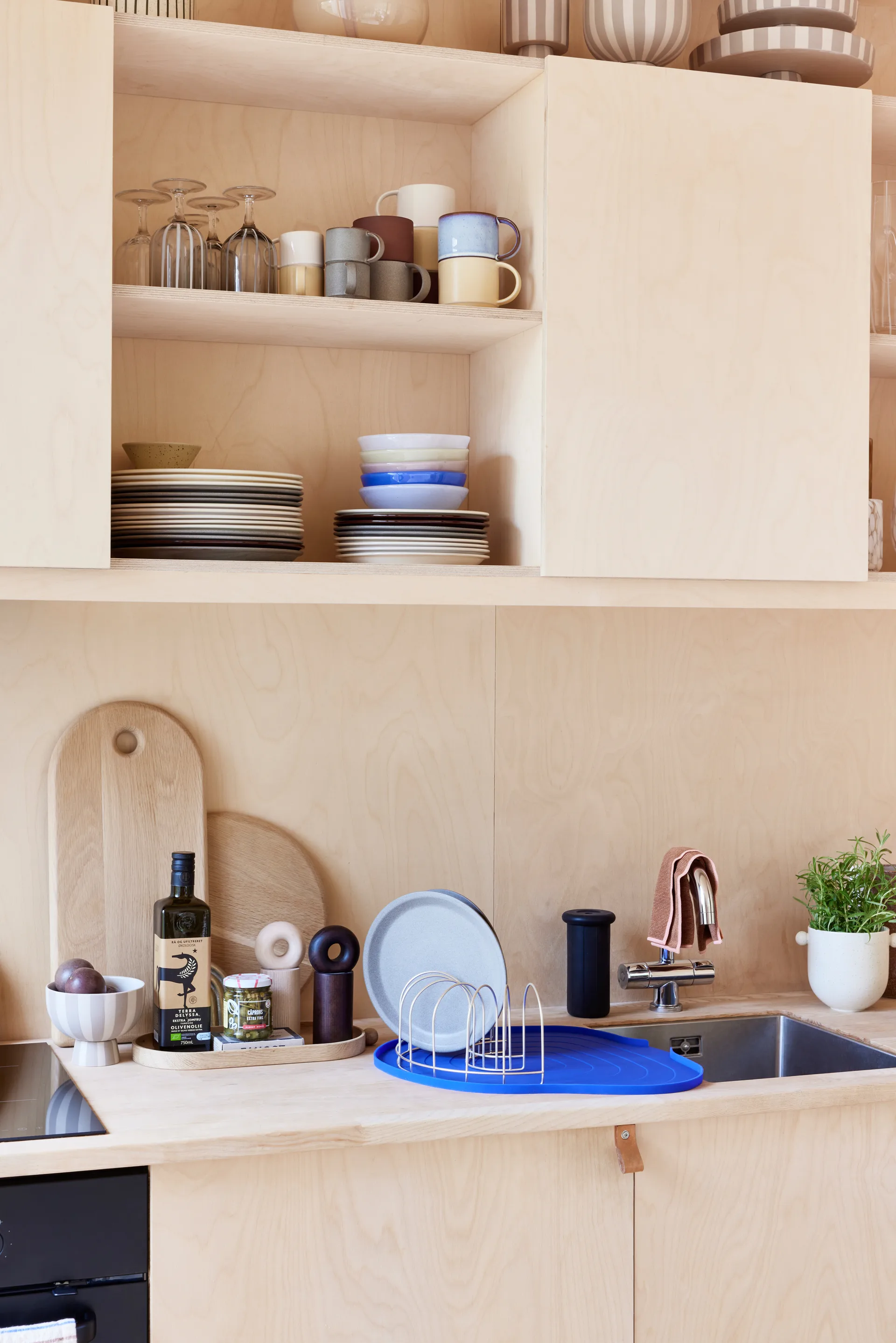 Yuka bord Ø27 cm 2-pack, Butter OYOY