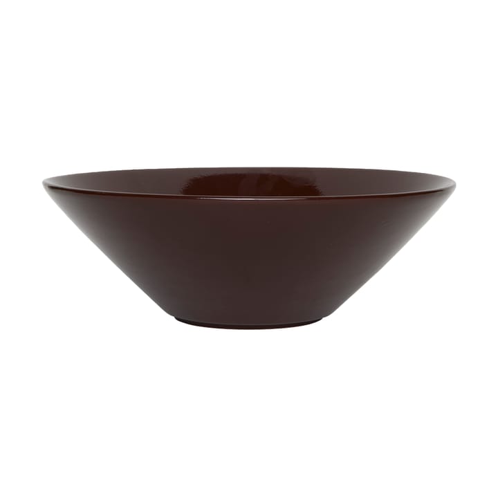 Yuka schaal Ø28 cm - Dark Terracotta - OYOY