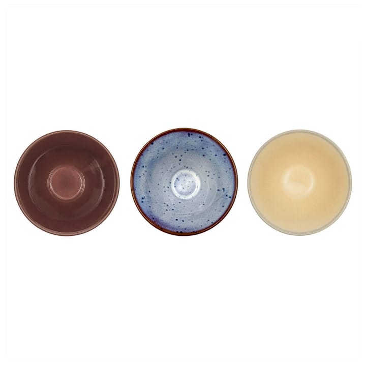Yuka serveerschaal Ø11 cm 3-pack, Multi OYOY