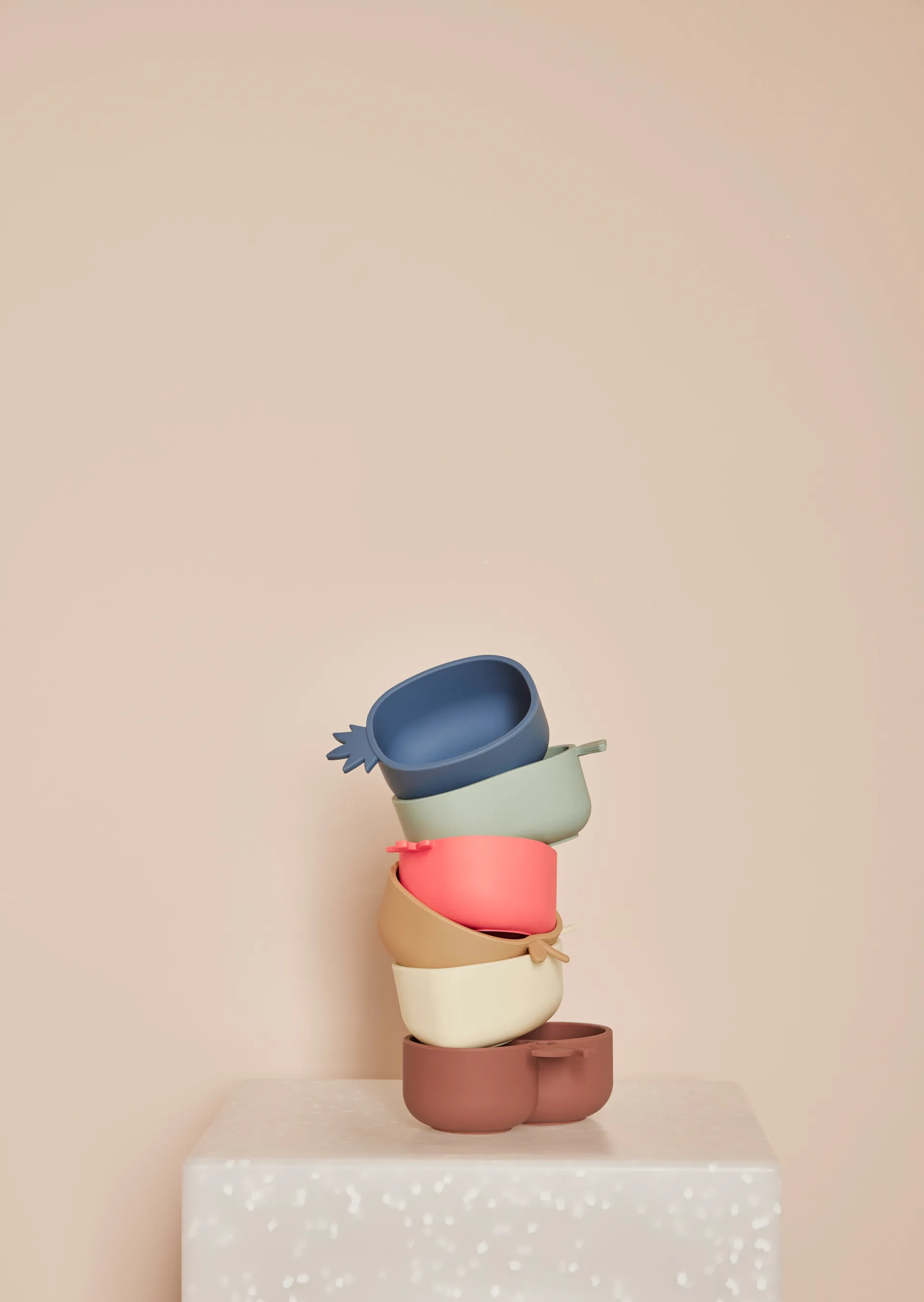 Yummi fruitschaal, Aarbei & kers OYOY