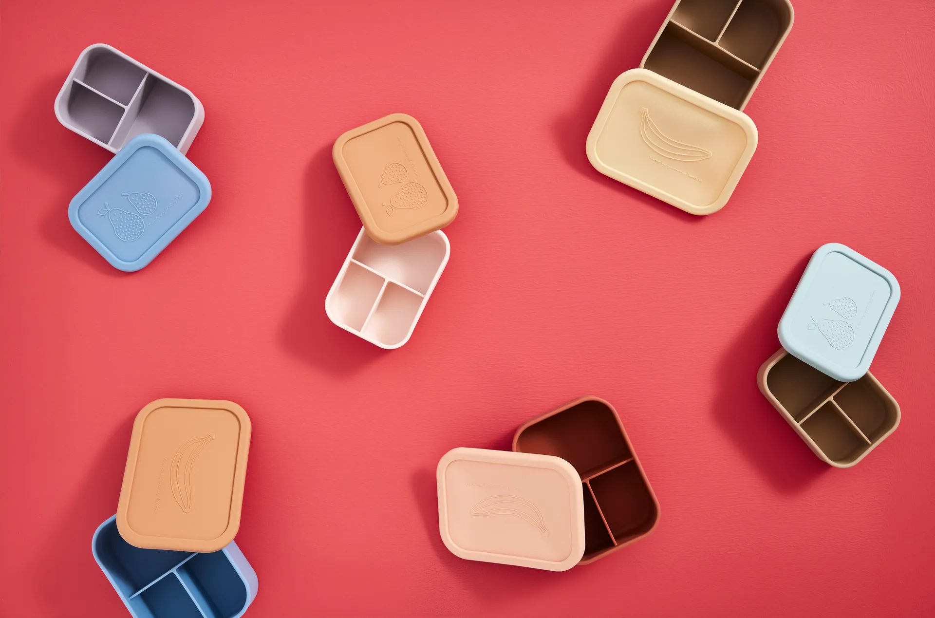 Yummi lunchtrommel large, Powder-Sienna OYOY