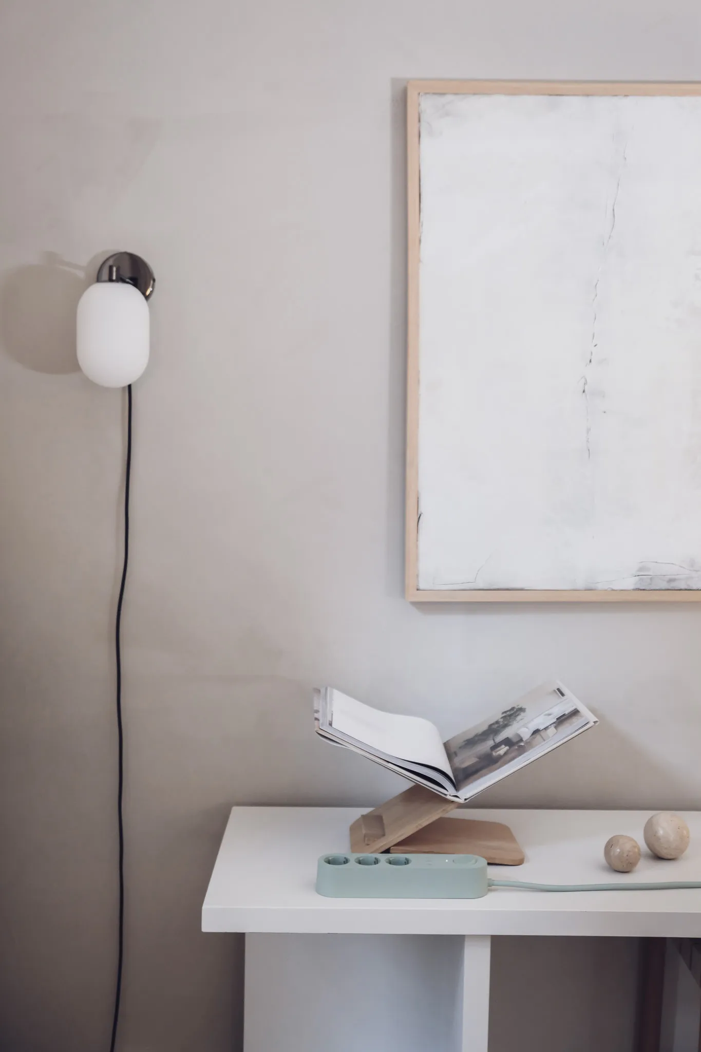 Alma Power Bar stekkerdoos, Midsummer green palett3