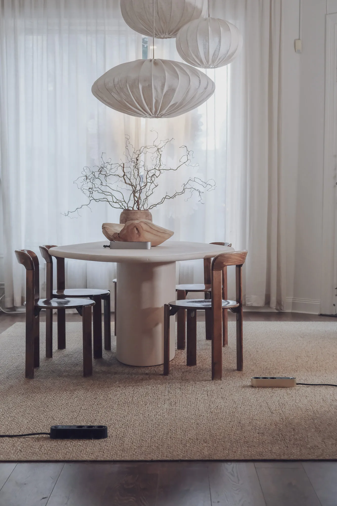 Alma Power Bar stekkerdoos, Midwinter black palett3