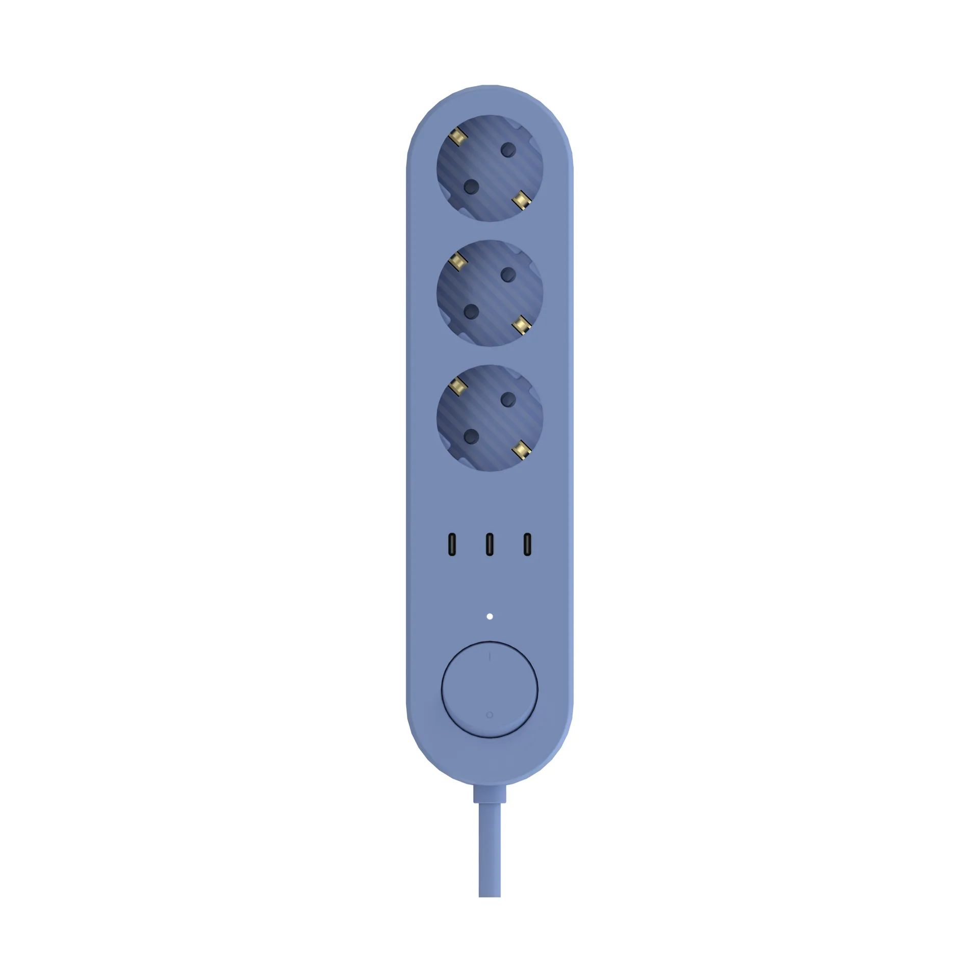 Alma Power Bar stekkerdoos, Kattegatt blue Palette