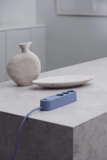 Alma Power Bar stekkerdoos - Kattegatt blue - Palette