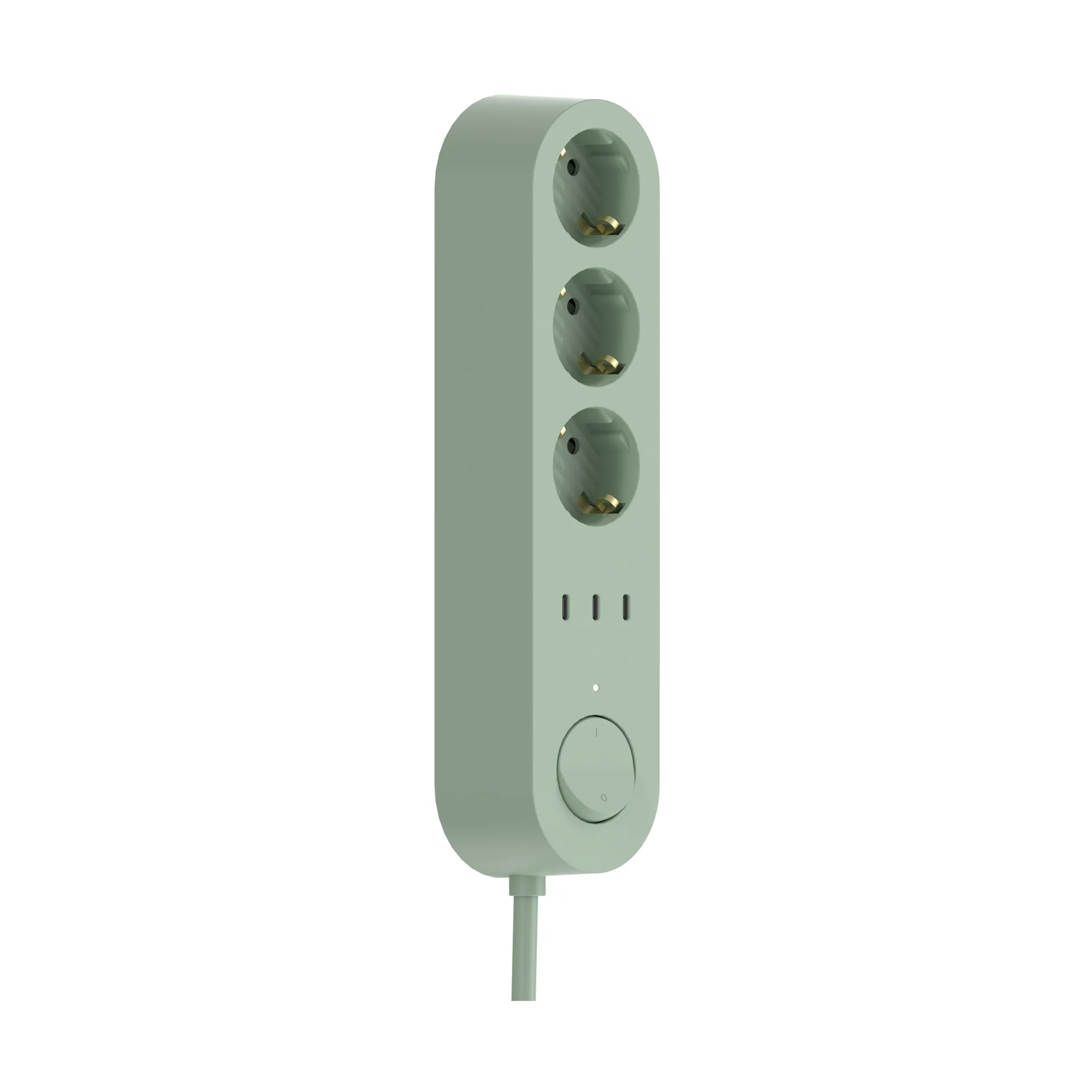Alma Power Bar stekkerdoos, Midsummer green Palette
