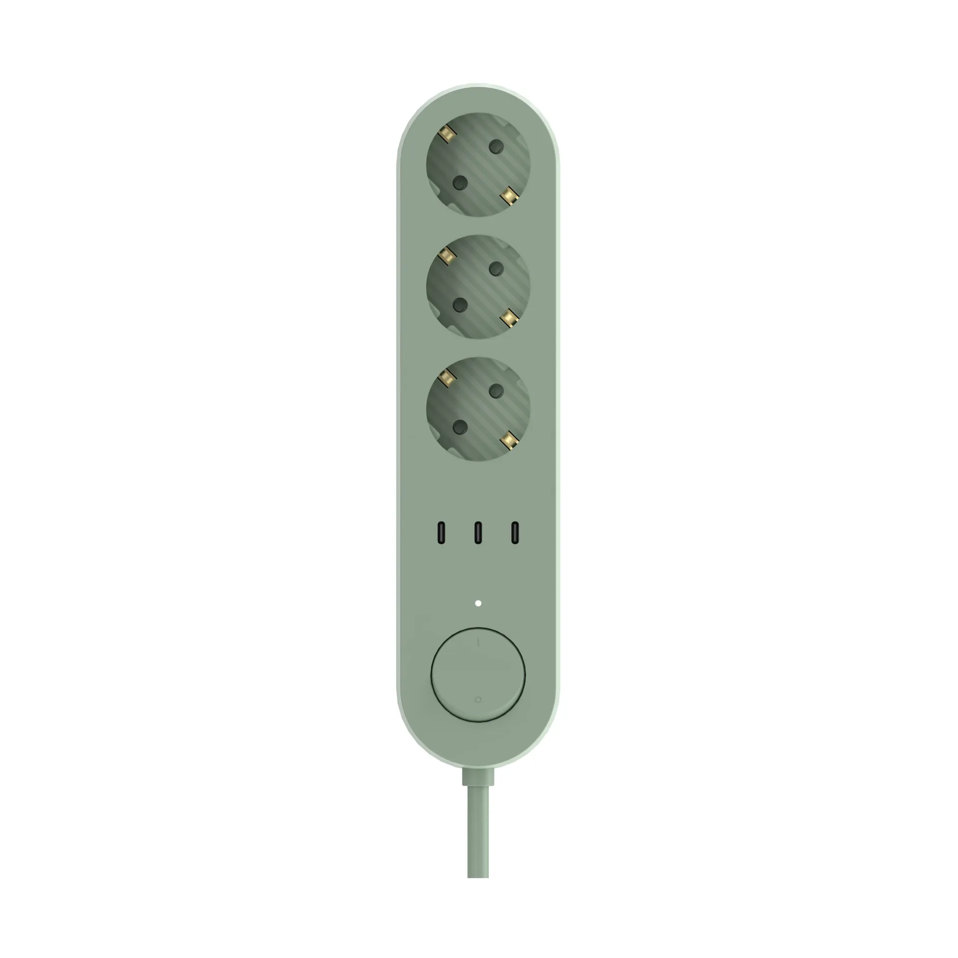 Alma Power Bar stekkerdoos, Midsummer green Palette