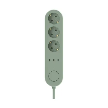 Alma Power Bar stekkerdoos - Midsummer green - Palette