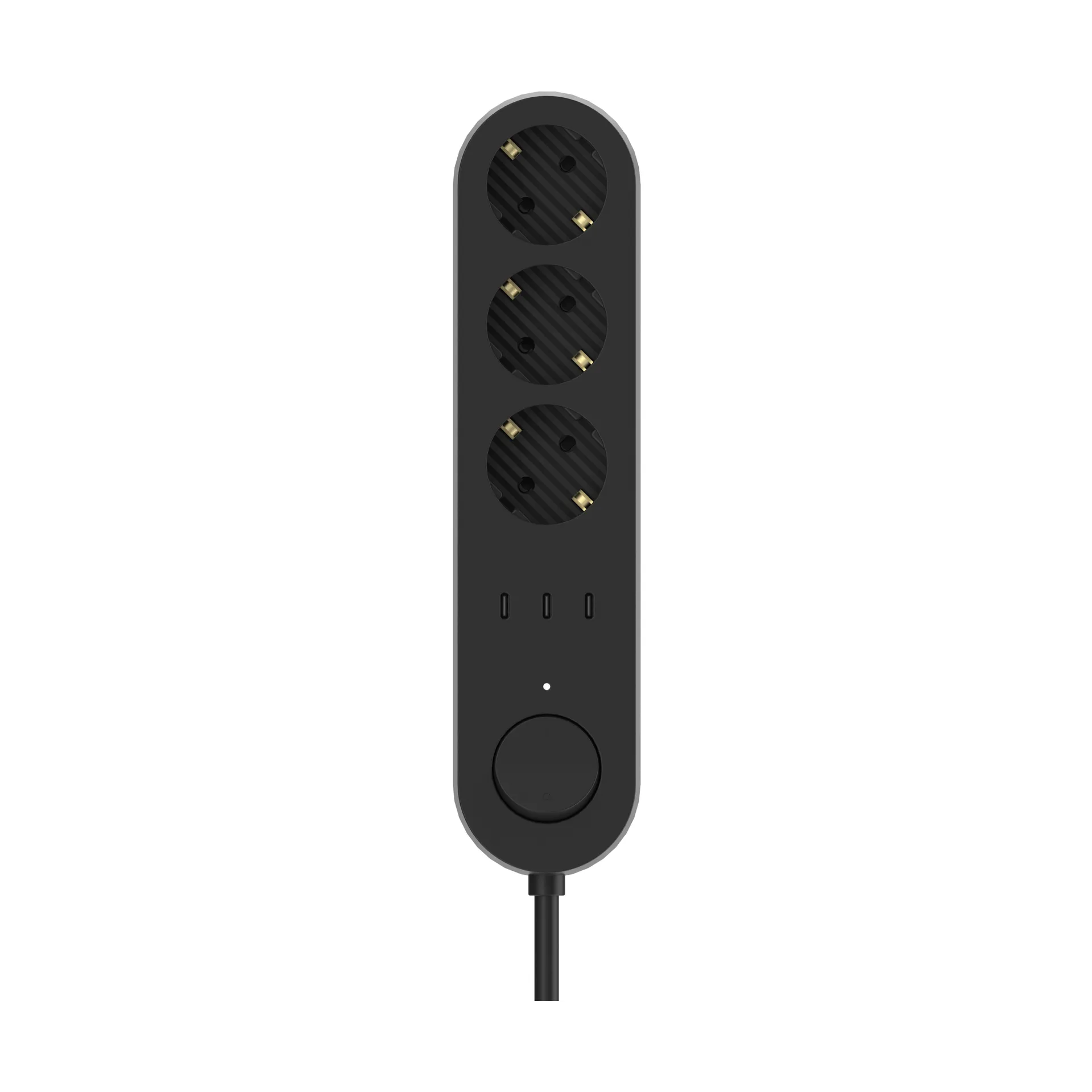 Alma Power Bar stekkerdoos, Midwinter black Palette
